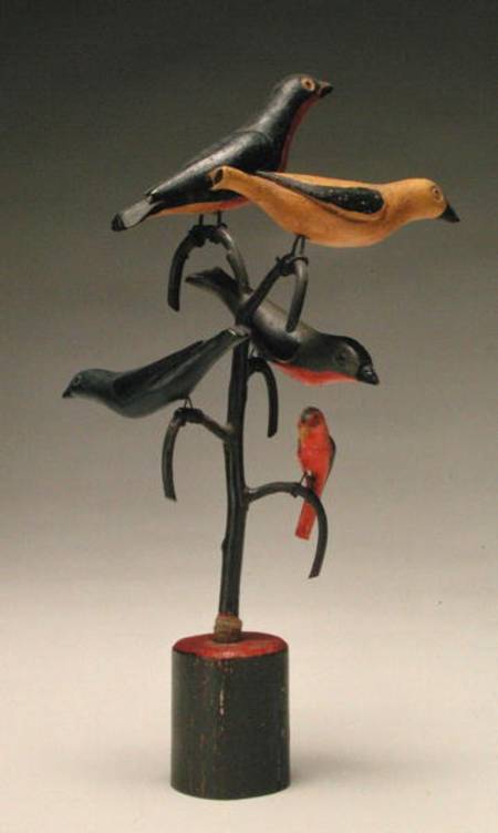 Five Birds in a Tree from 'Schtockschnitzler' Simmons