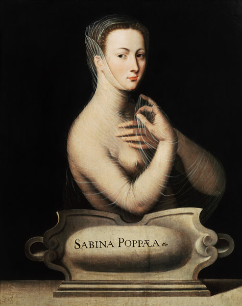 Sabina Poppaea /Gem.,Schule v.Fontainbl. from Schule von Fontainebleau