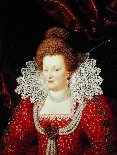 Portrait of Marie de Medici (1573-1642) from Scipione Pulzone