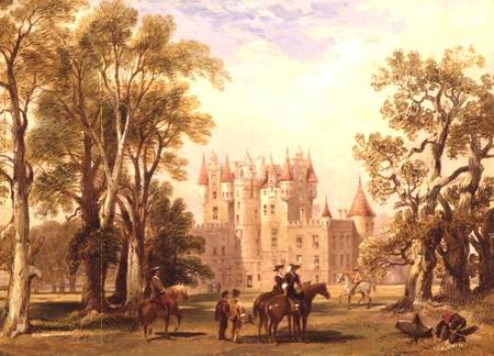 Glamis Castle, Angus from Scottish school