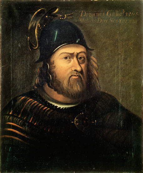 Portrait of Sir William Wallace from Scottish school