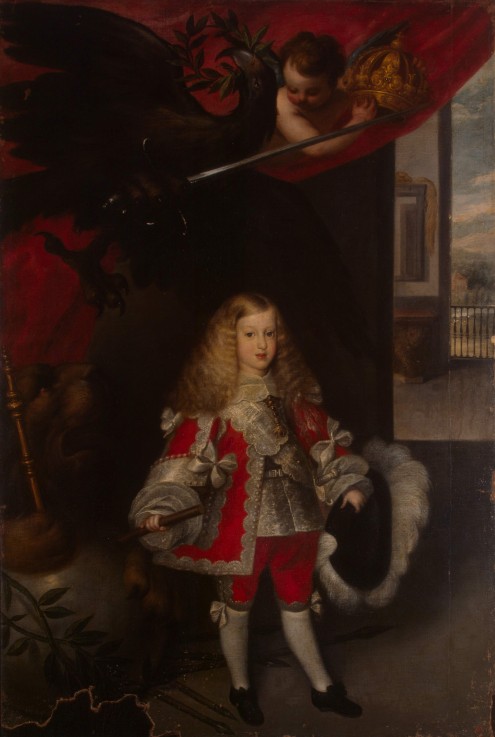 Portrait of Charles II of Spain as a Child from Sebastian de Herrera Barnuevo