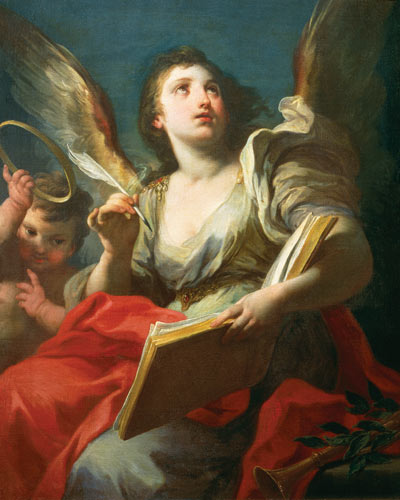 Allegory of Fame from Sebastiano Conca