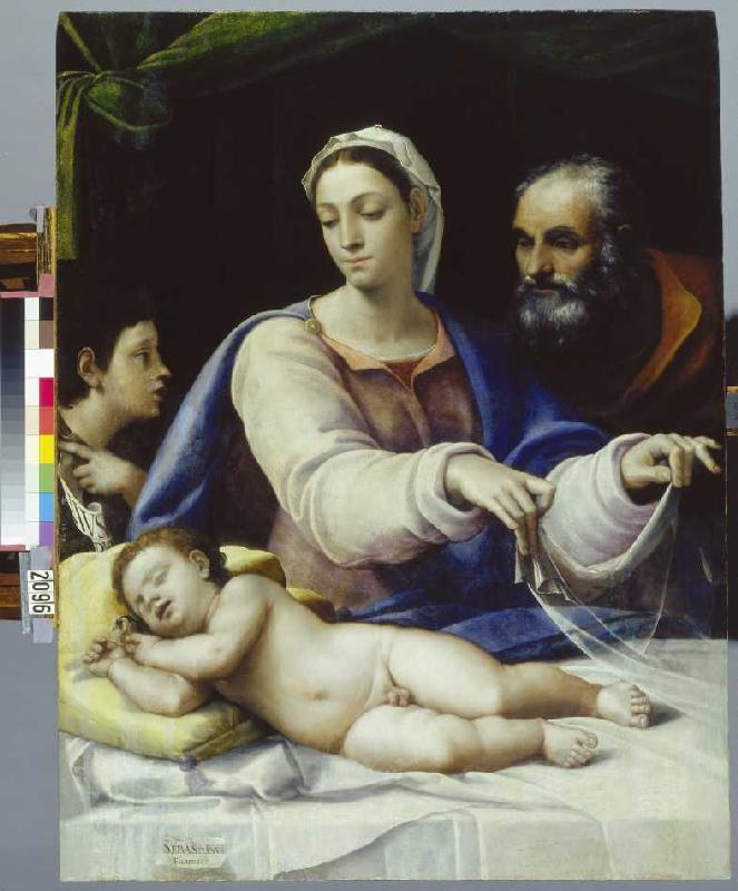 Die Madonna mit dem Schleier from Sebastiano del Piombo