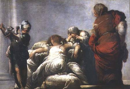 The Death of Cleopatra from Sebastiano Mazzoni