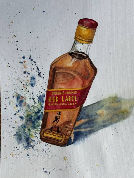Whisky Studie 2, Johnnie Walker Red Label from Eva Seltmann-Reinig
