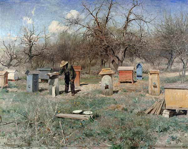 A Spring Day, or Beehives from Sergei Ivanovich Svetoslavsky