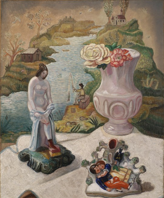 Porcelain Figures and Flowers from Sergei Jurijewitsch Sudeikin