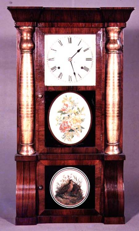 Columned clock from Seth Thomas