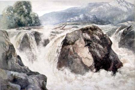 A Waterfall from Sheldon Burrows Adams