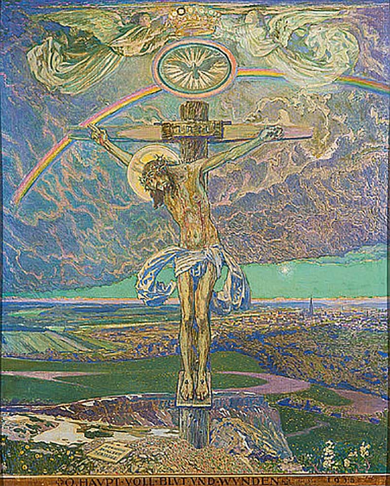 Christus am Kreuz from Sigmund Walter Hampel