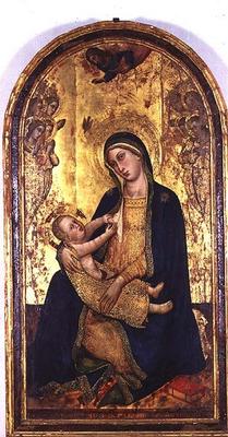 Madonna and Child (tempera on panel) from Silvestro dei Gherarducci