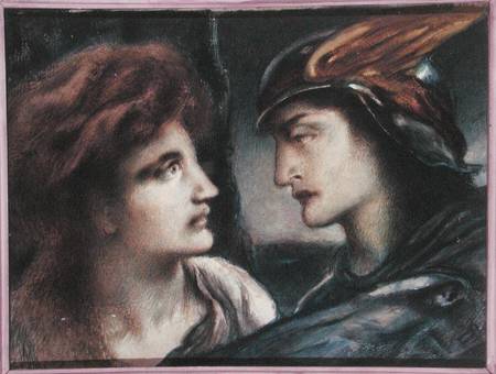 Mercury and Persephone from Simeon Solomon
