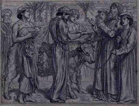 The First Offering of Aaron from Simeon Solomon