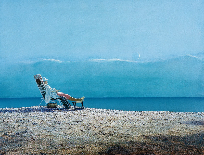 Repose (oil on canvas)  from Simon  Cook