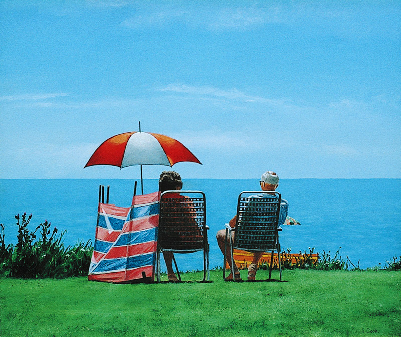 Sunshade (oil on canvas)  from Simon  Cook
