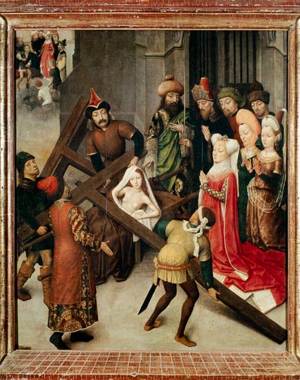 St. Helena and the Miracle of the True Cross from Simon Marmion