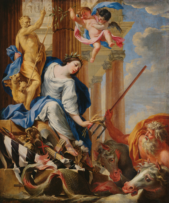 Ceres Vanquishing the Attributes of War from Simon Vouet