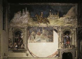 Reiterbildnis des sienesischen Heerfuehrers Guido Riccio da Fogliano