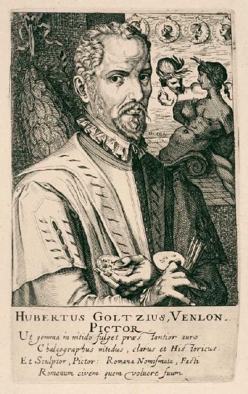 Hubert Goltzius. from Simon Wynhoutesz. Frisius