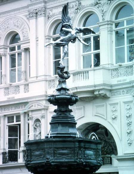 Eros (The Angel of Christian Charity), at Piccadilly Circus, London from Sir Alfred Gilbert