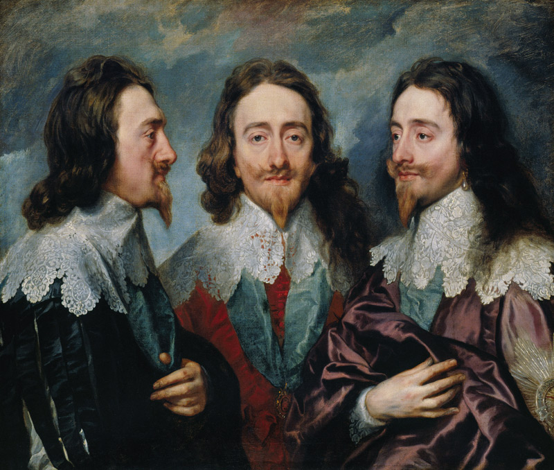 Charles I, King of England  (1600-1649), from Three Angles (The Triple Portrait") from Sir Anthonis van Dyck