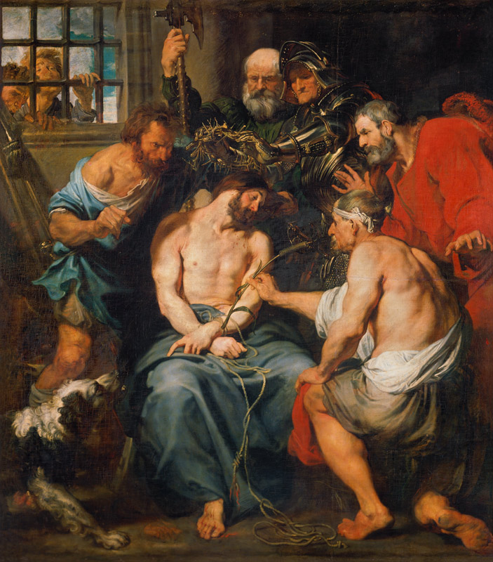 Die Dornenkrönung Christi. from Sir Anthonis van Dyck