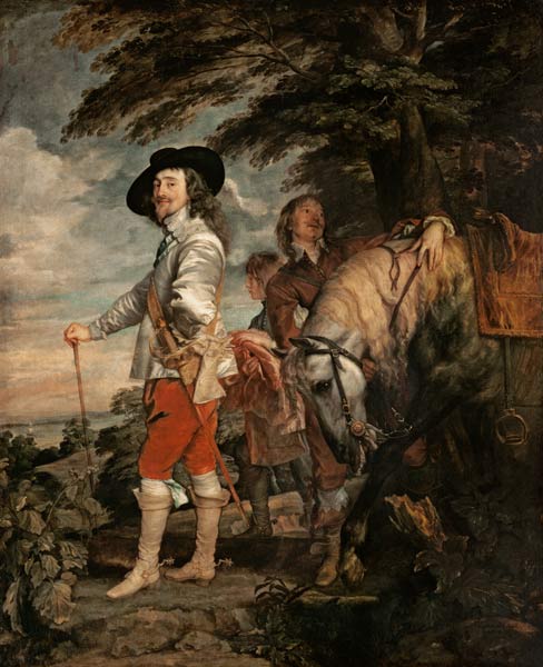 Karl I. from Sir Anthonis van Dyck