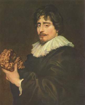 Der Bildhauer Francois Duquesnoy from Sir Anthonis van Dyck