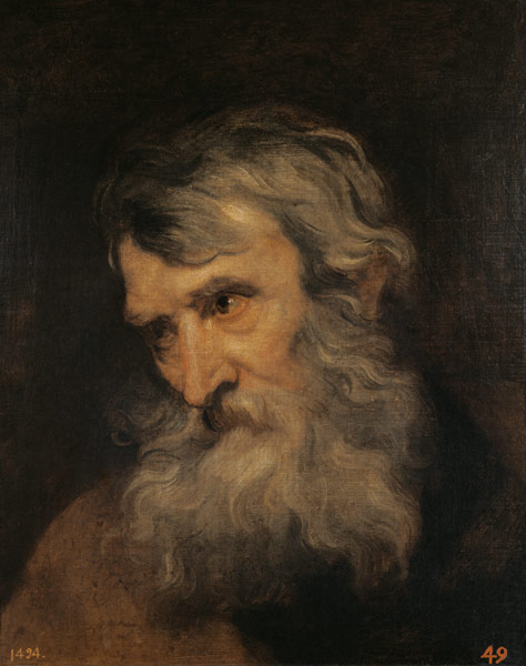 Bildnis eines alten Mannes. from Sir Anthonis van Dyck