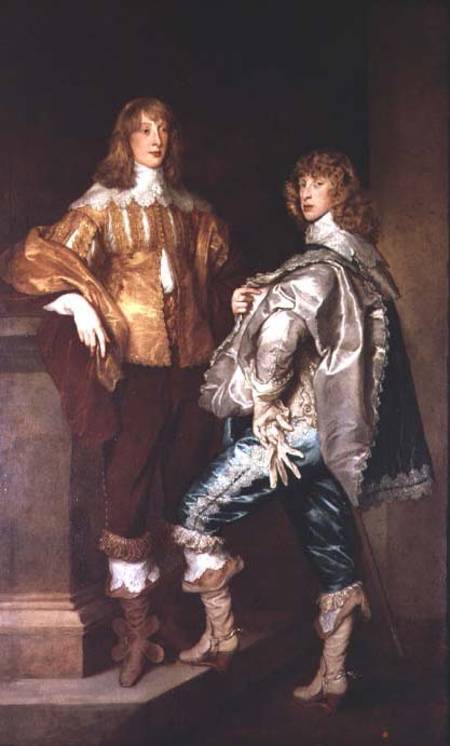 Lord John Stuart and his brother from Sir Anthonis van Dyck
