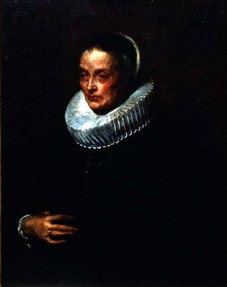 Portrait of the mother of the artist Justus Sustermans from Sir Anthonis van Dyck