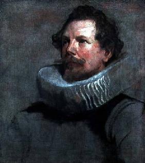Portrait of a Man Wearing a Millstone Collar