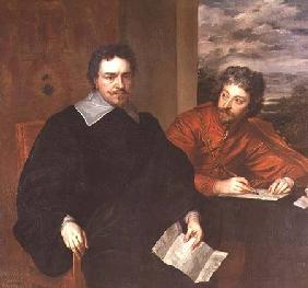 Thomas Wentworth, Earl of Strafford (1593-1641) and his Secretary, Sir Philip Mainwaring (1589-1661)