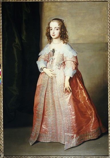 Portrait of Mary, Princess Royal, c.1641 from Sir Anthony van Dyck