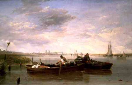 The Thames Below Greenwich from Sir Augustus Wall Callcott