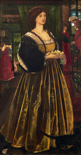 Clara von Bork 1560 from Sir Edward Burne-Jones