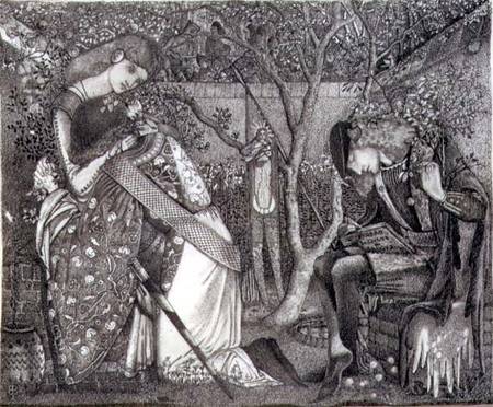 The Knight's Farewell from Sir Edward Burne-Jones