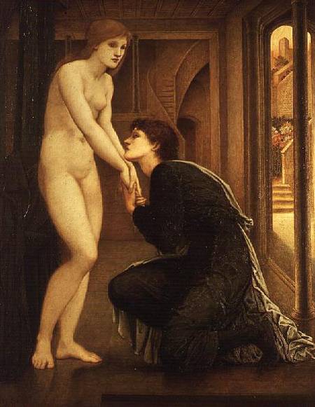 The Soul Attains, from the 'Pygmalion and the Image' series from Sir Edward Burne-Jones