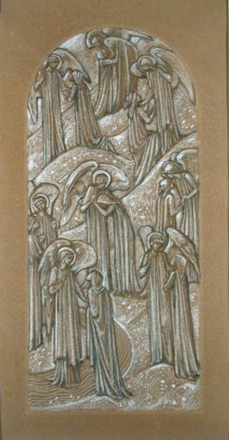Study for a Stained Glass Window from Sir Edward Burne-Jones