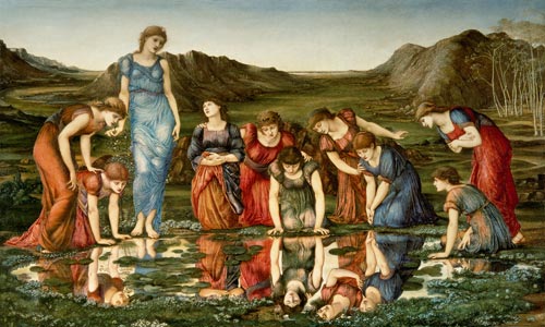 Der Spiegel der Venus from Sir Edward Burne-Jones