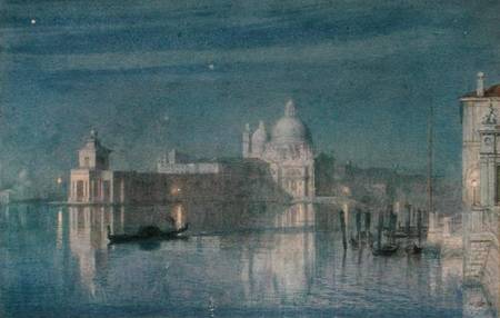 Santa Maria Della Salute, Venice, Moonlight from Sir Edward John Poynter
