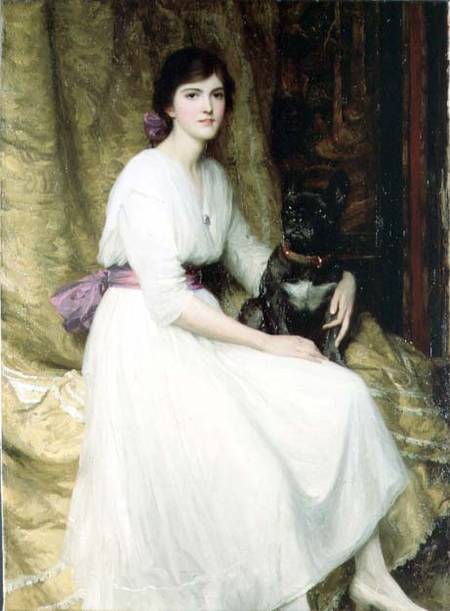Portrait of Miss Dorothy Dicksee from Sir Frank Dicksee