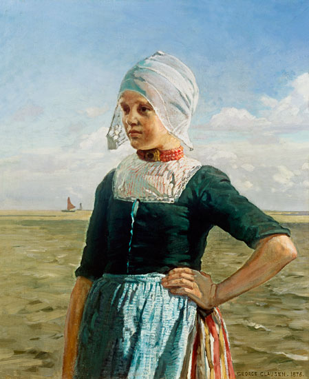 Holländisches Mädchen von der Zuyder See from Sir George Clausen
