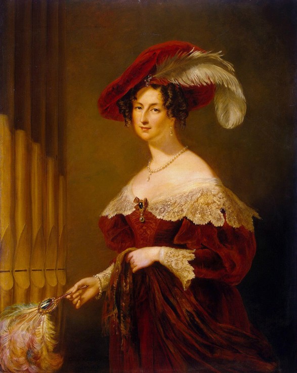 Portrait of Countess Yelizaveta Ksaweryevna Vorontsova (1792-1880) from Sir George Hayter
