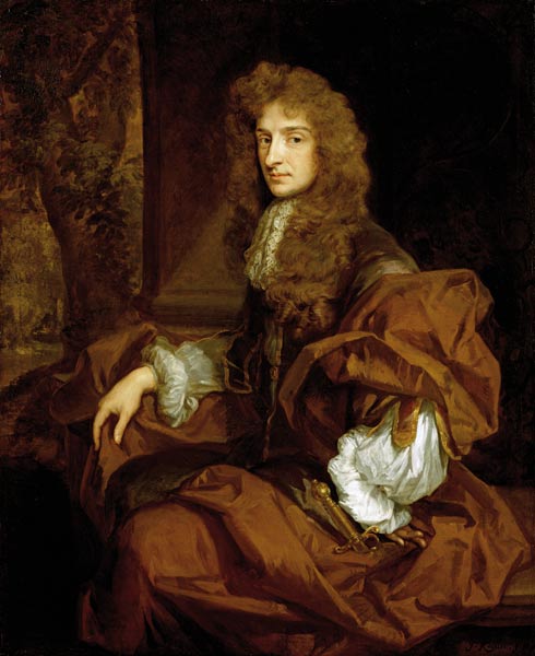 Portrait of Sir Charles Sedley (1639-1701) from Sir Godfrey Kneller