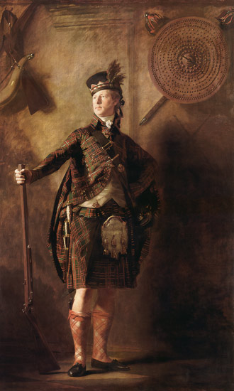 Bildnis Alastair MacDonell of Glengarry. from Sir Henry Raeburn
