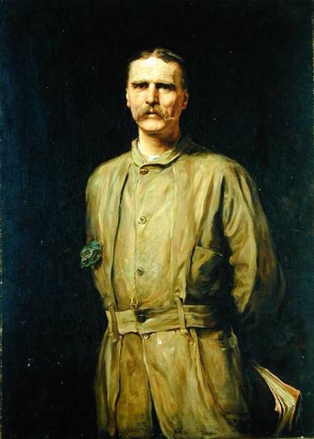 Portrait of Archibald Forbes, War Correspondent from Sir Hubert von Herkomer