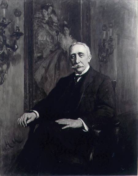 Portrait of Sir Carl Meyer (1851-1922) from Sir Hubert von Herkomer