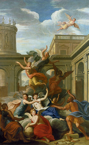 The Muses Escaping Violation from King Pyreneus from Sir James Thornhill